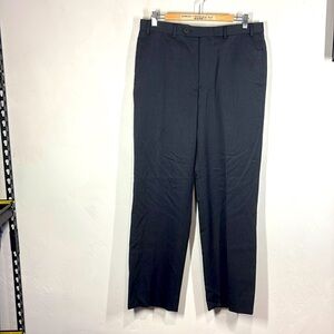 346 Brooks Brothers gray blue wool pants size 34x32